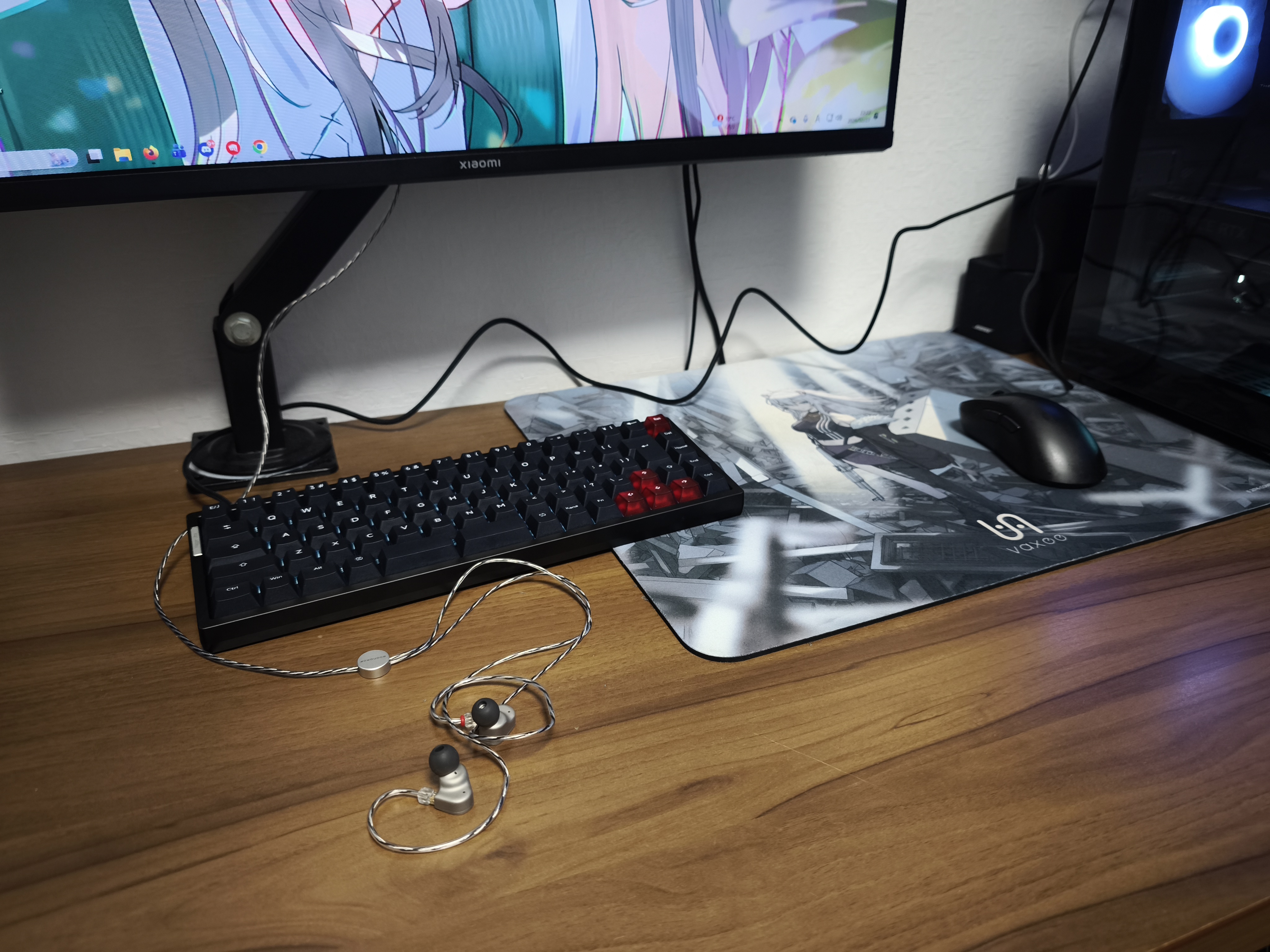Featured image of post キーボードとイヤホンを更新しました